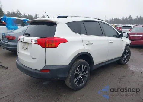 2015 Toyota Rav4 Limited from USA, damaged, VIN JTMYFREV3FJ049738